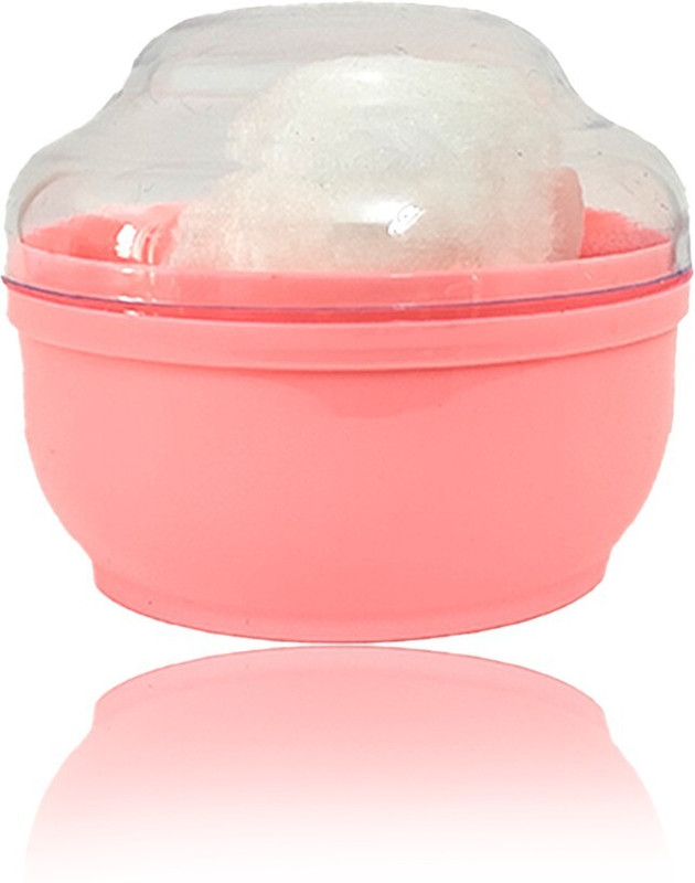 smilykid POWDER PUFF BOX (PINK COLOR)(Pink)