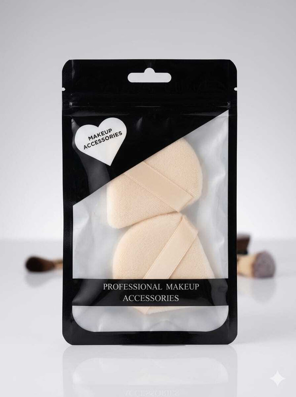 London fairy Triangle makeup puff(Multicolor)