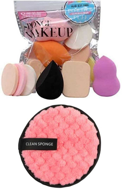 LOVE HUDA Professional Multi-functional Makeup Pad & Makeup Blender(Multicolor)