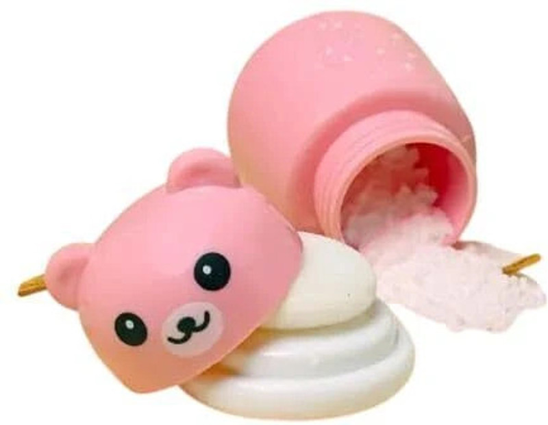 Millionminds Soft Powder Puff With Case For Baby, Kids Face And Body, 20 Gram(Pink)