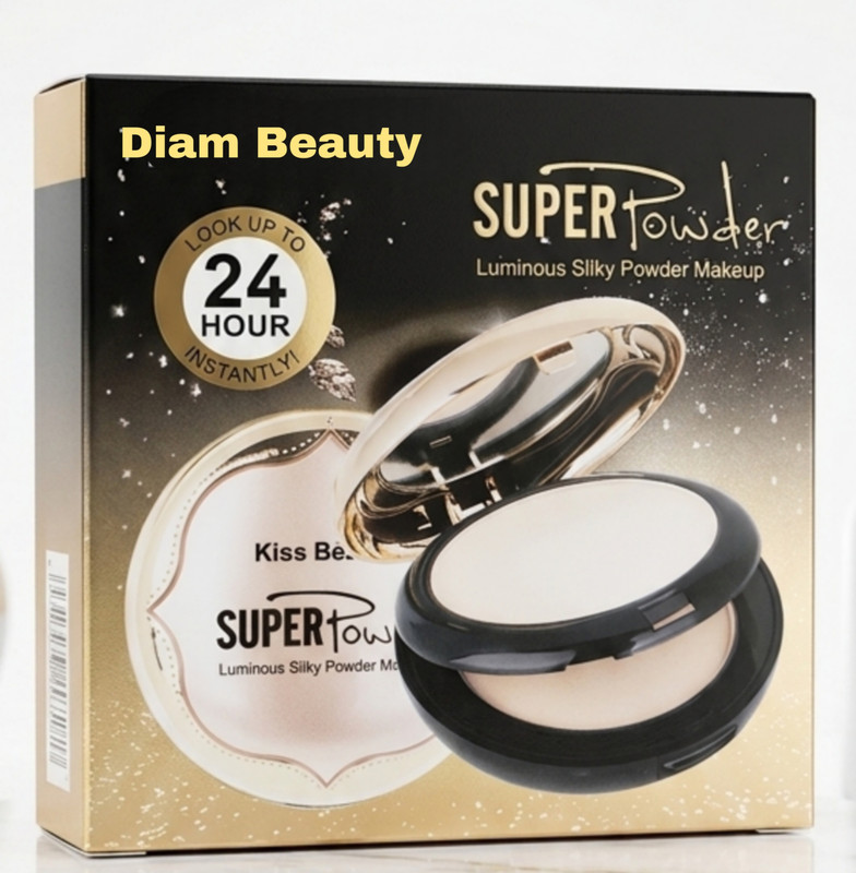 DIAM beauty Super powder 24hour workCOMPACT POWDER ORIGINAL(Brown)
