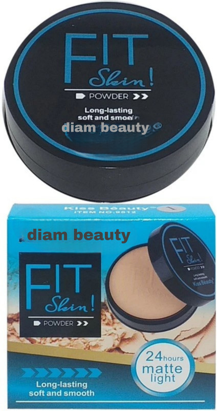 DIAM beauty Fit slim face powder skin care face glowing original face powder 24hour work(Brown)