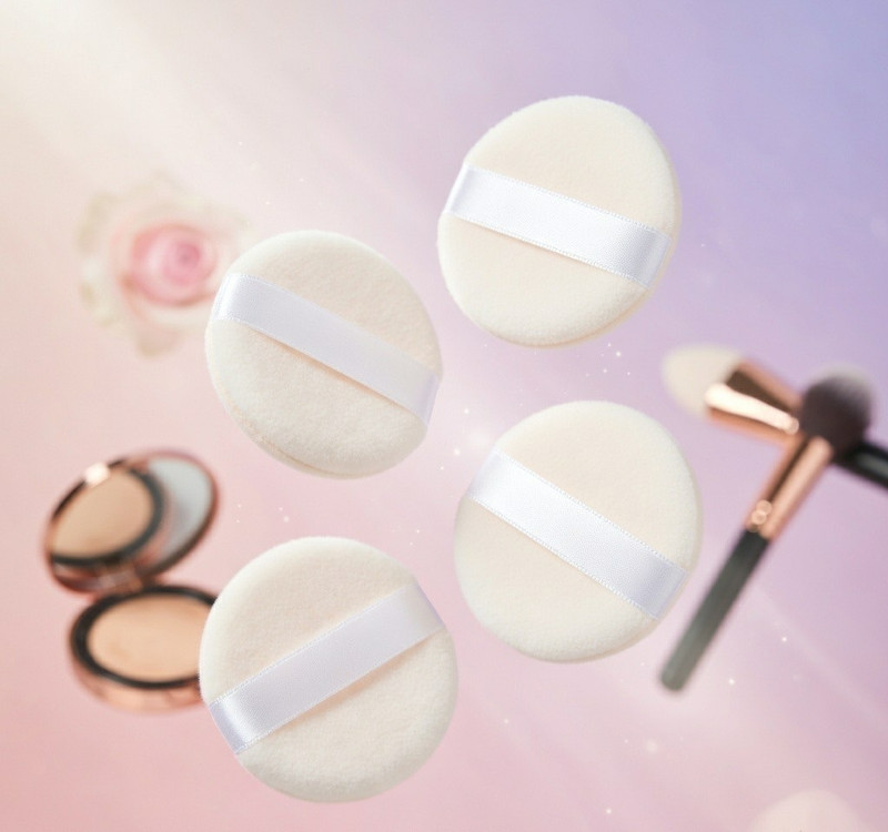ZAREEN ENTERPRISE Beauty Press Powder Puff(White)