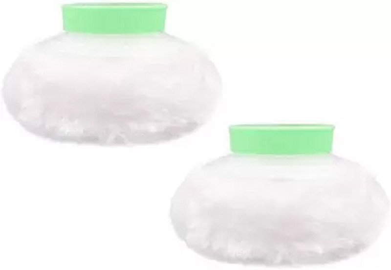 Glamezone Baby Powder Puff Holder Portable Powder Sponge without Box Container for Home(Multicolor)