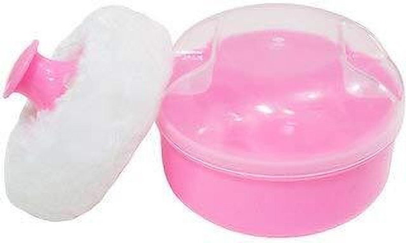 SBTs Little Warriors Baby Powder Puff with Box(Pink)