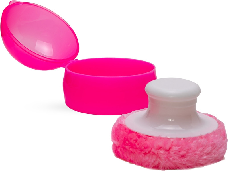 Adore Rokey! The Compact Baby Powder Puff set(Pink)