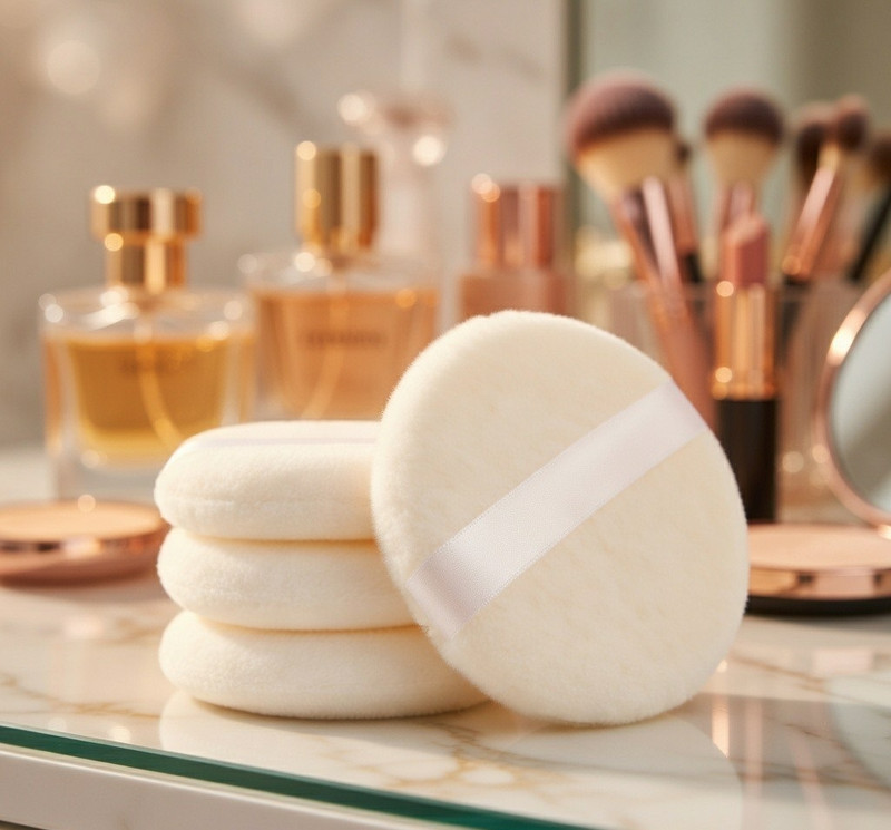 ZAREEN ENTERPRISE GlowSet Powder Puff(White)