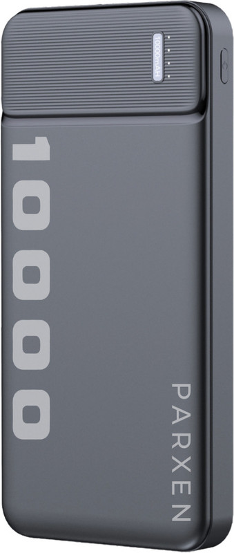 PARXEN 10000 mAh 22.5 W Slim Power Bank(Black, Lithium Polymer, Fast Charging for Mobile, Tablet)