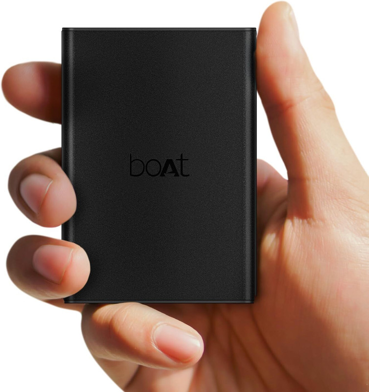 boAt 20000 mAh 22.5 W Compact Pocket Size Power Bank(Carbon Black, Lithium Polymer, Fast Charging, Quick Charge 3.0 for Mobile, Tablet, Earbuds)
