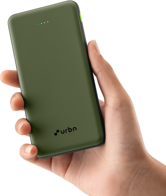 URBN 10000 mAh 22.5 W Power Bank(Blue, Lithium Polymer, Power Delivery 3.0 for Mobile)