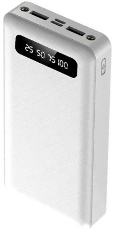 Iqoniqe 20000mAh 22.5W Power Bank, White, Fast Charging