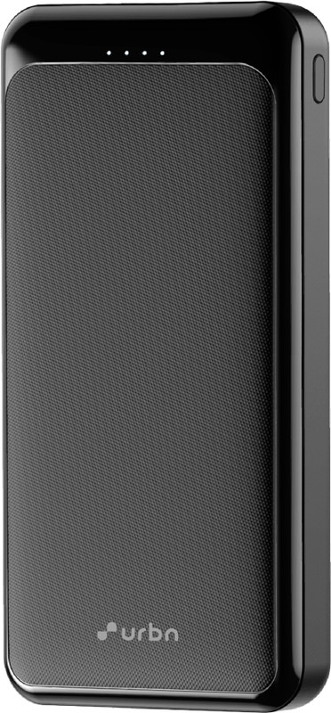 URBN 10000 mAh 22.5 W Power Bank(Black, Lithium Polymer, for Mobile, Tablet, Earbuds)