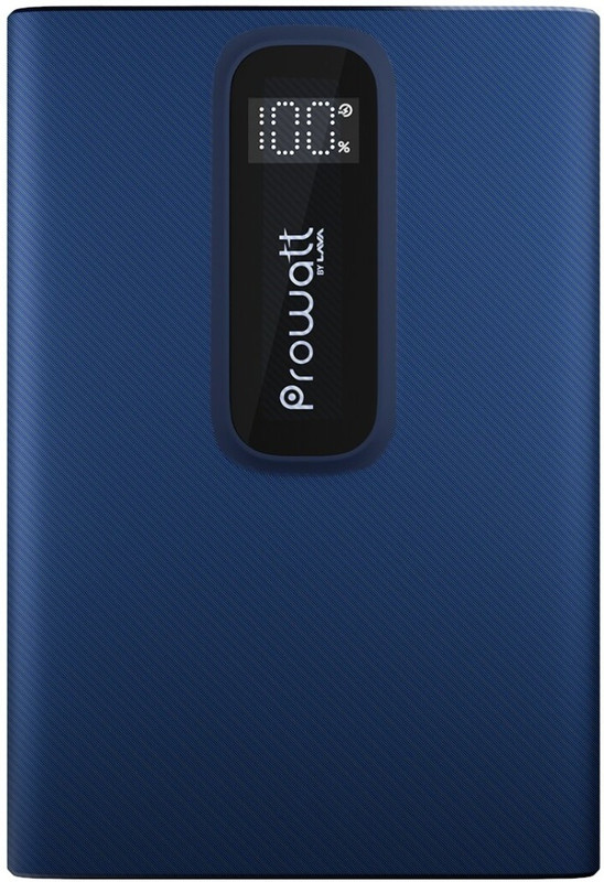 LAVA 10000 mAh 22.5 W Pocket Size Power Bank(Blue, Lithium Polymer, Fast Charging, Quick Charge 3.0, Power Delivery 2.0 for Mobile, Earbuds, Tablet)