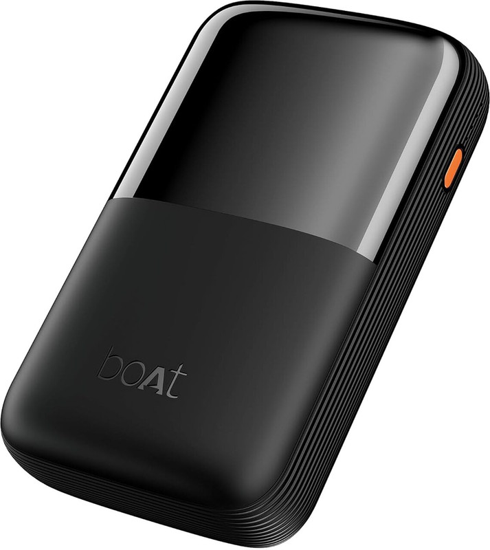 boAt 10000 mAh 22.5 W Slim Pocket Size Power Bank(Carbon Black, Lithium Polymer, Fast Charging, Quick Charge 3.0 for Mobile, Tablet, Earbuds)