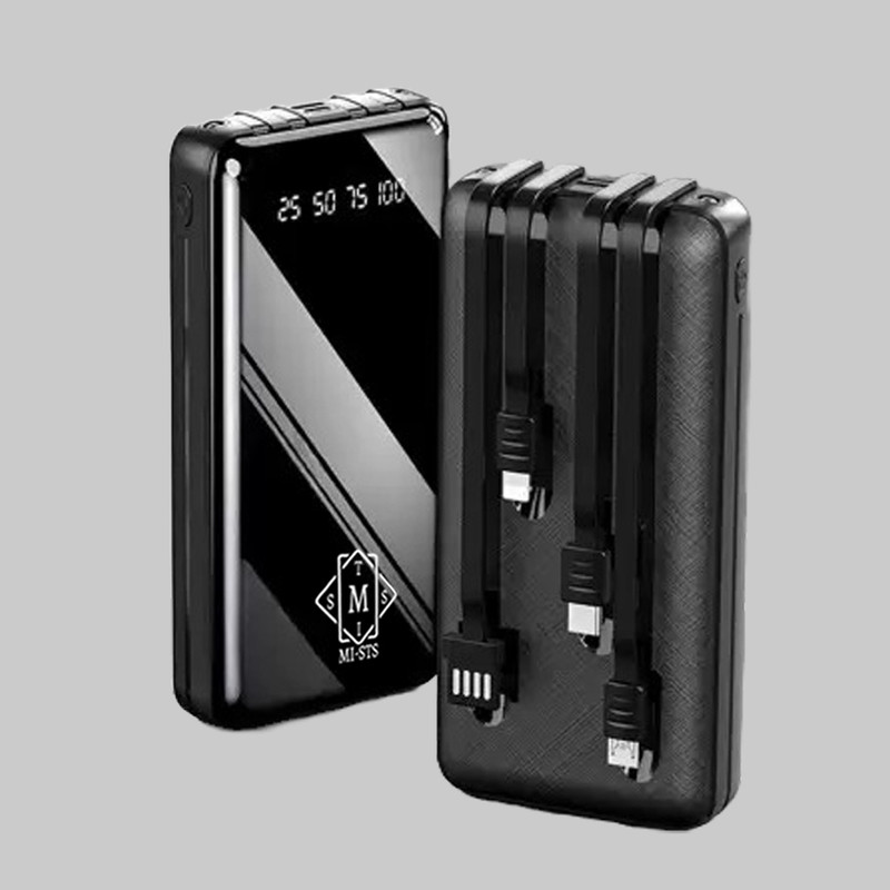 MI-STS 30000 mAh 20 W Power Bank(4-in-1 30000mAh LED flashlight Power Bank Quick Charge Support, LED Display, Lithium Polymer, Quick Charge 2.0 for Mobile)