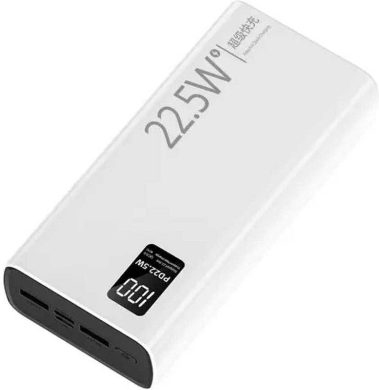 MIOX 20000 mAh 20000 W Compact Power Bank(Black, Lithium Polymer, Power Delivery 3.0, Quick Charge 4.0 for Mobile, Earbuds, Speaker, Trimmer)