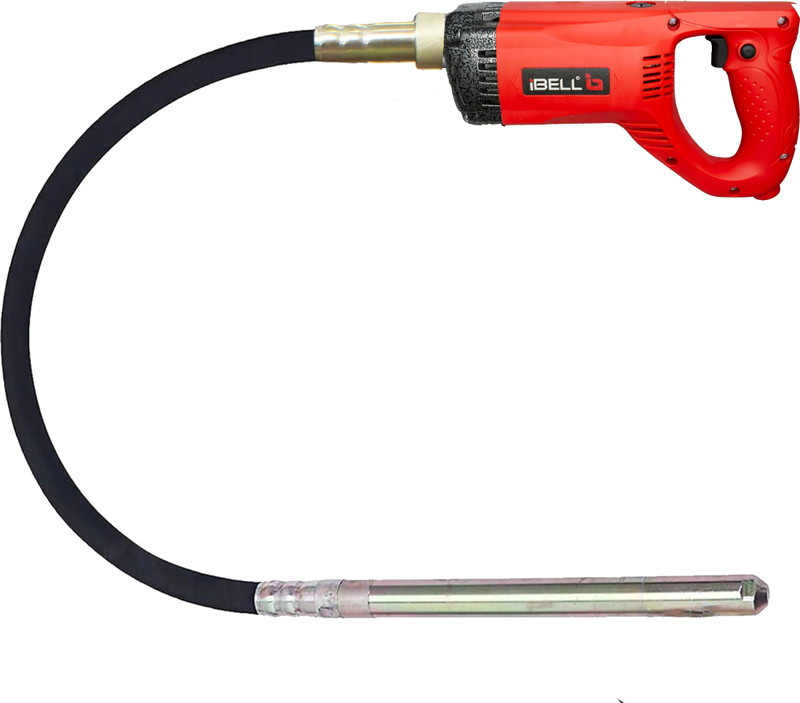 iBELL IBL CV50-81 Electric Concrete Vibrator, 1050W,5000 RPM,Copper Armature,1.5m Rod, CV 50-81 Pistol Grip Drill(35 mm Chuck Size)