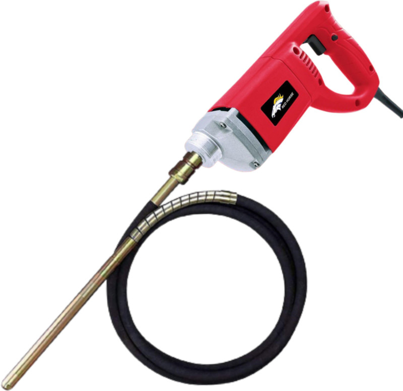 RanPra RH-379 REDHORSE CONCERETE VIBRATOR MACHINE WITH 1.5 M LEAD HEAVY DUTY 680 Watt Pistol Grip Drill(35 mm Chuck Size)