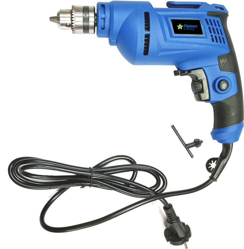 Flipkart SmartBuy 100% Copper Winding Electric 600w Reversible Blue Drill Machine B10 L/R Pistol Grip Drill(10 mm Chuck Size)