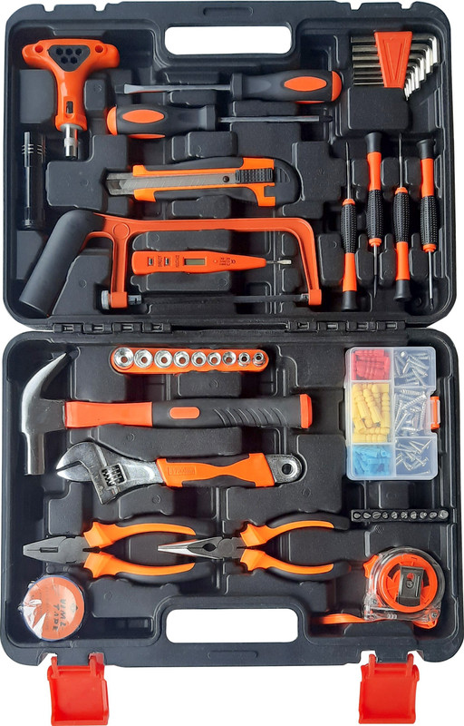 iBELL TB145-9, Socket Wrench Auto Repair Tool Combination Package Mixed Tool Set Hand Tool Kit(145 Tools)