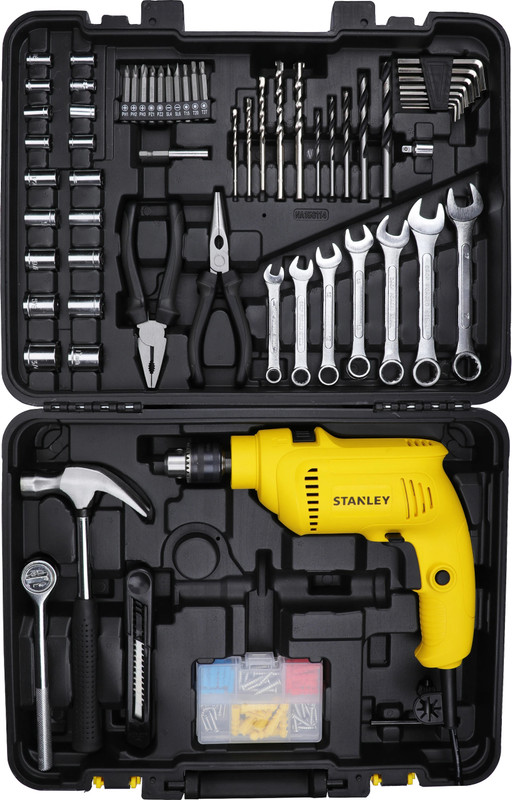 STANLEY SDH550KM-IN Power & Hand Tool Kit(121 Tools)