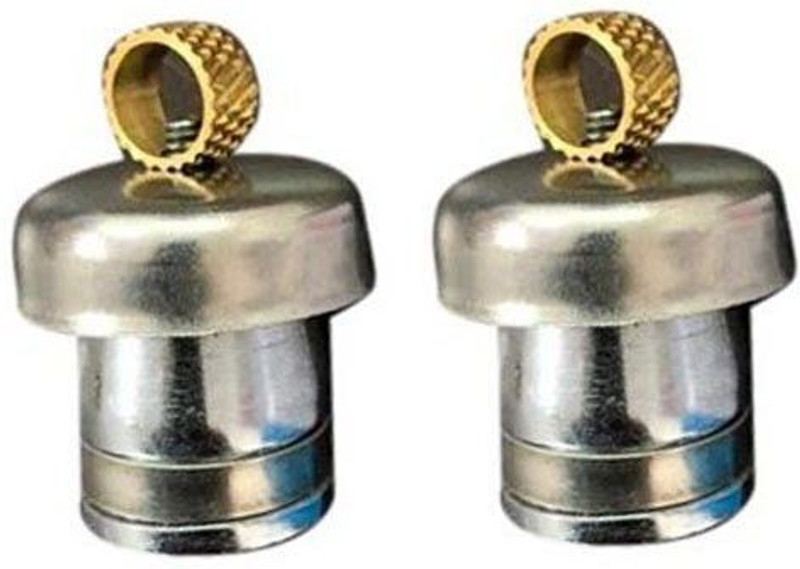 Hongxin Pressure cooker- Regulator Whistle steel pack of 2 seeti 10 mm Pressure Cooker Gasket