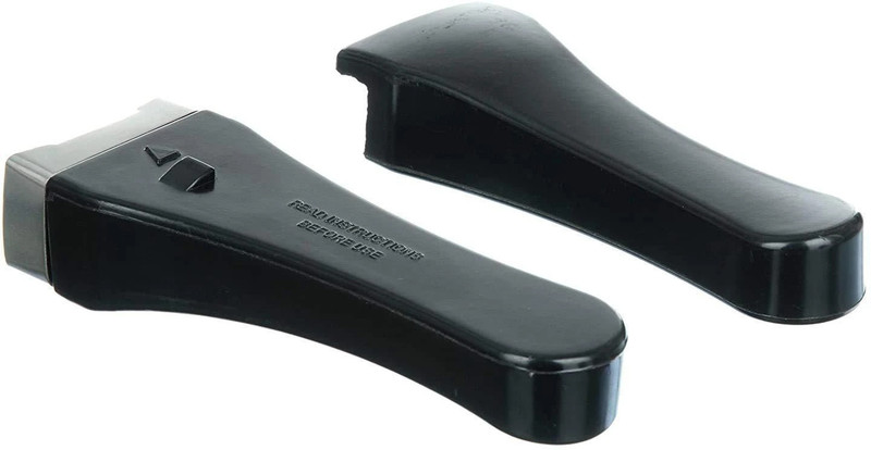 mik Cooker HANDLE Set of Outer Lid 2 to 3 Ltr (with Screws & Nuts) (2 PC Set) | Black | Bakelite Plastic | Suitable for Pigeon 2 to 3 Liter and Other Leading Brands | Repair Parts 15 mm Pressure Cooker Gasket