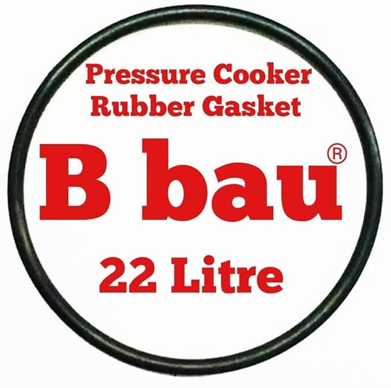 B bau ® Pressure Cooker Rubber For Inner Lid Pressure cooker Steel/Aluminium 22L 350 mm Pressure Cooker Gasket