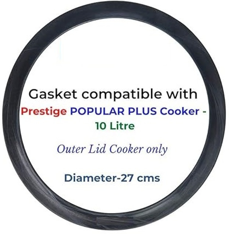 POP Gasket compatible with Prestige Popular Plus (12 Liters) 270 mm Pressure Cooker Gasket