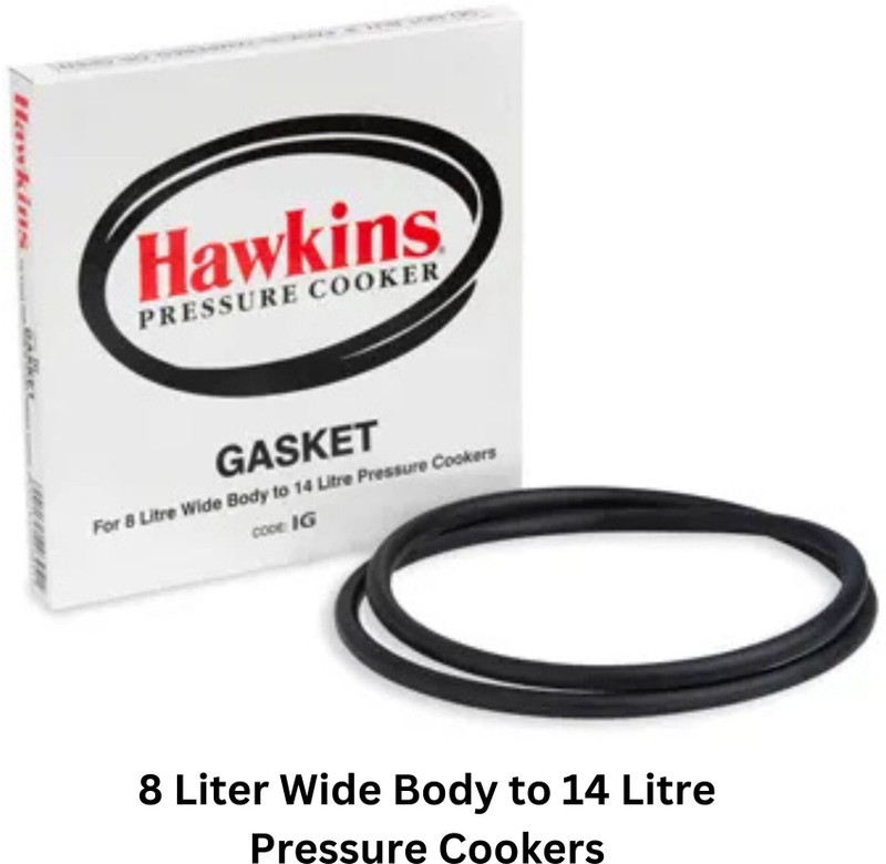 Hawkins 8 Litre Wide Body to 14 Litre 76 mm Pressure Cooker Gasket