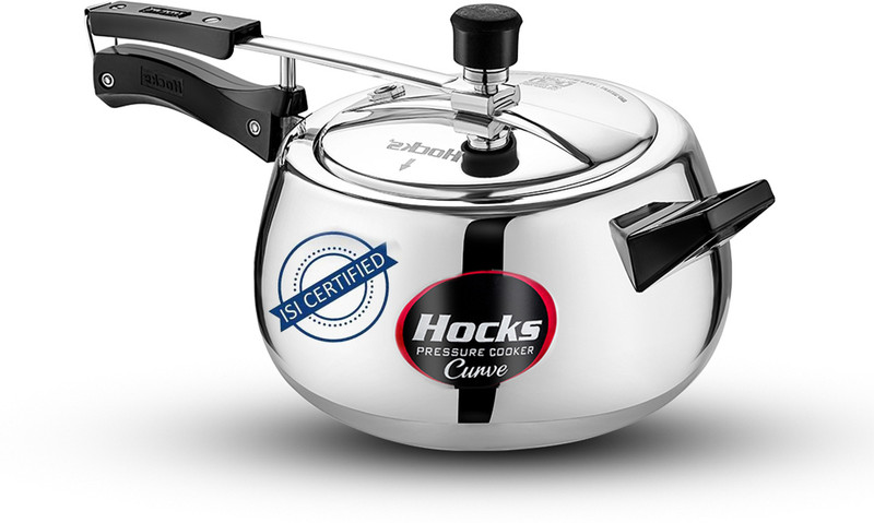 Hocks Curve 6.5 L Inner Lid Pressure Cooker(Aluminium)