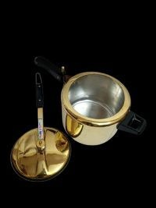 CURTEL CBPC3L 3 L Inner Lid Pressure Cooker(Brass)