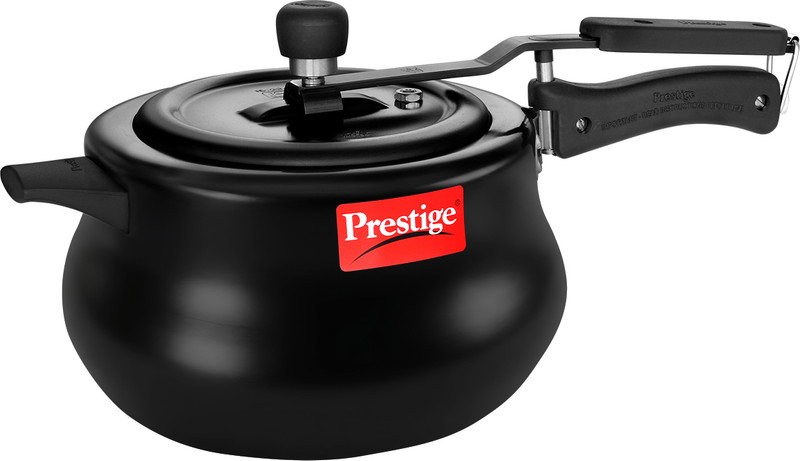 Prestige Svachh Nakshatra Plus 3 L Inner Lid Induction Bottom Pressure Cooker(Hard Anodized)