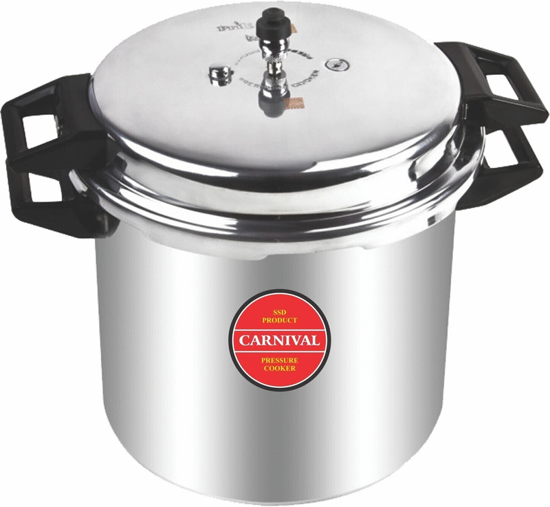 CARNIVAL Aluminium Pressure Ccooker20 Ltr Outer Lid Pure Virgin Aluminium 20 L Outer Lid Pressure Cooker(Aluminium)