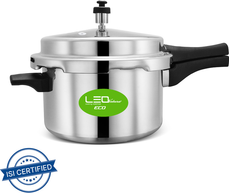Leo Natura Aluminium 3 L Outer Lid Pressure Cooker(Aluminium)
