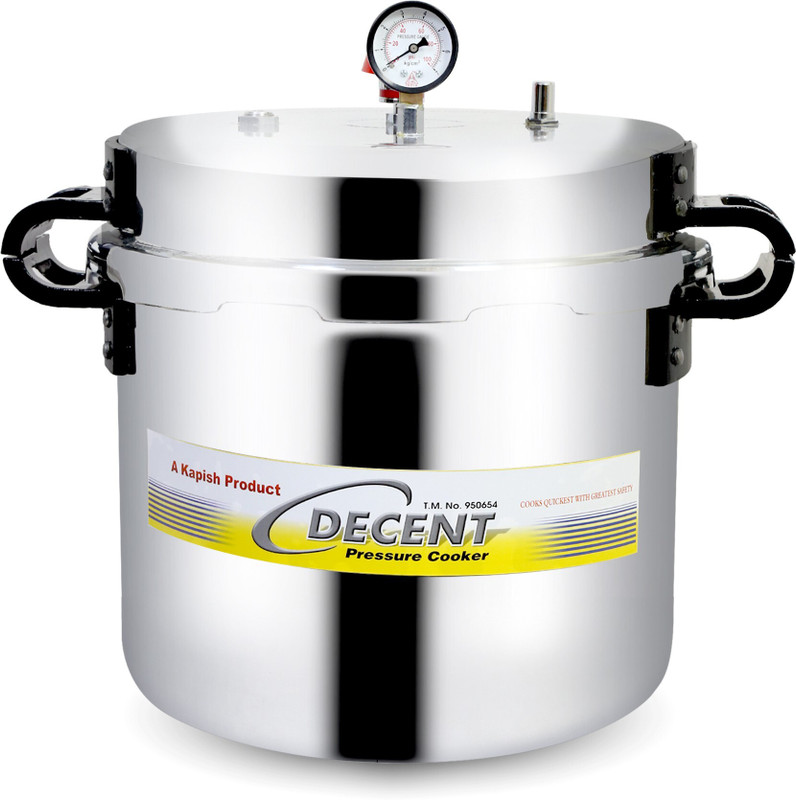 Decent Jumbo Aluminium 30 L Outer Lid Pressure Cooker(Aluminium)