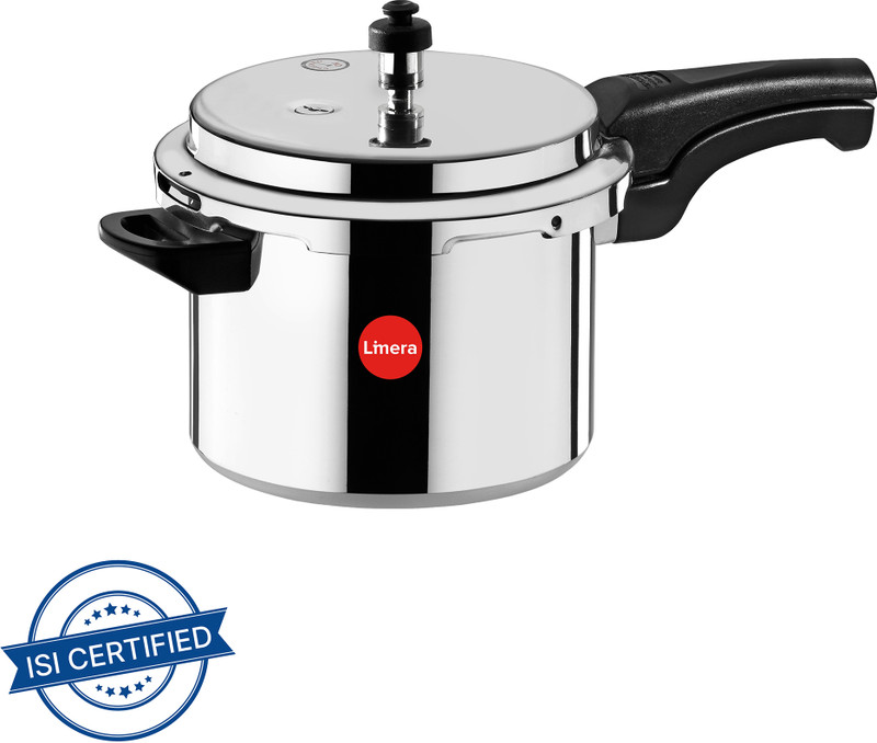 Limera Non-Induction 5 L Outer Lid Pressure Cooker(Aluminium)