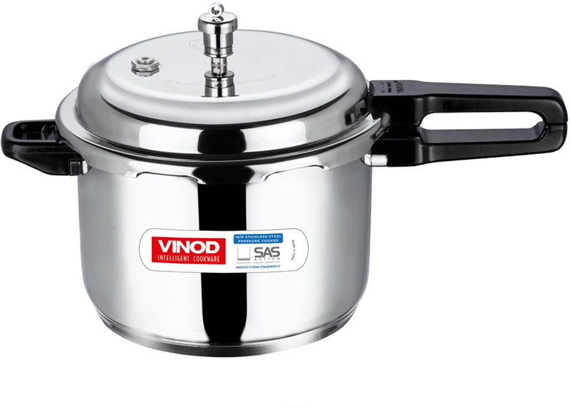Butterfly stainless steel 2 L, 3 L, 5 L Outer Lid Induction Bottom Pressure Cooker(Stainless Steel)