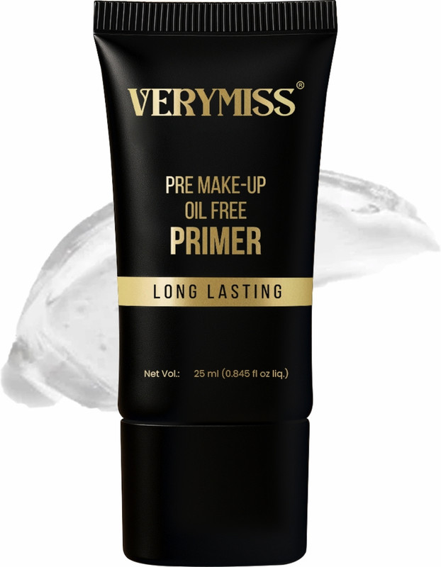 VERYMISS Pre Makeup Oil Free Matte Primer I Long Lasting Primer - 25 ml(Clear)