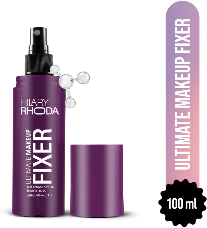 Hilary Rhoda Ultimate Makeup Fixer | Infused with Niacinamide & Hyaluronic Acid | Hydrates Primer  - 100 ml(Transparent)
