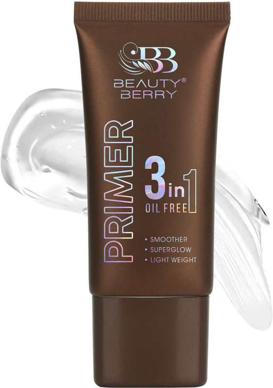 Beauty Berry 3 in 1 Oil Free Primer - 25 ml(transparent)
