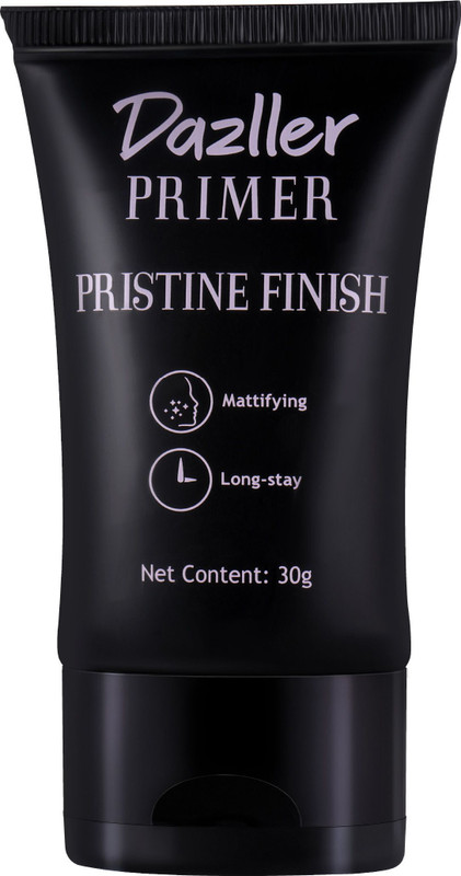 Dazller Pristine Finish - (Pack of 2) Smoothens Pores, Mattifying, Enriched with Aloe, Primer - 10 g(Translucent)