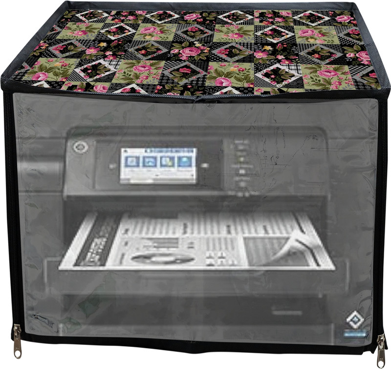 ATP Printer Cover For Epson Eco Tank M2050 Ink Tank Printer (Hara Check Print) Printer Cover