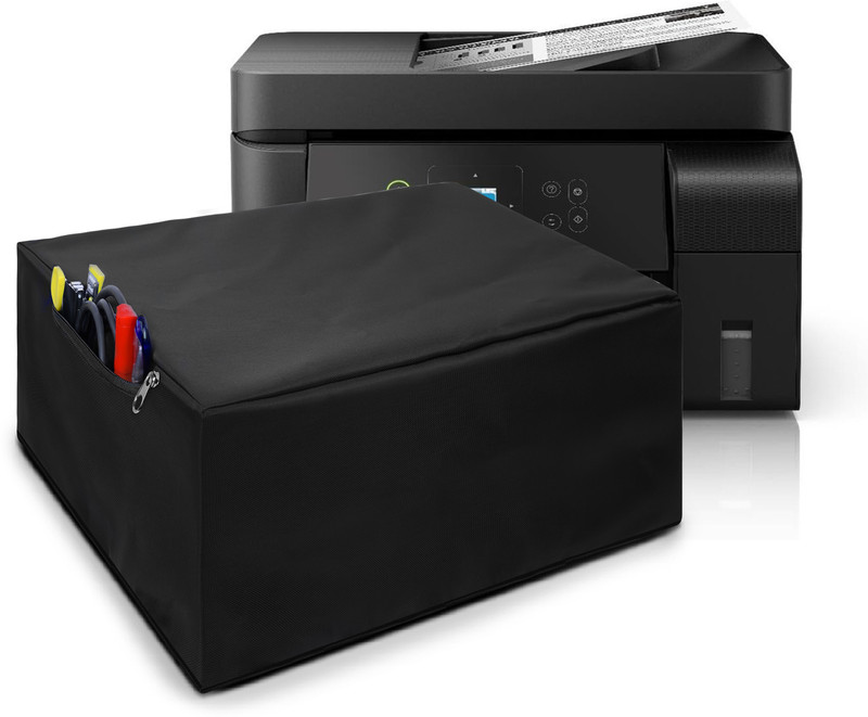 Alifiya Dust Proof Washable Printer Cover for Brother DCP-T730DW InkTank Printer - Black Printer Cover