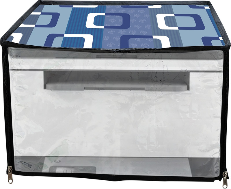 ATP Printer Cover For HP Laser Jet Tank MFP 2606sdw Printer (Black Floral Print) Printer Cover