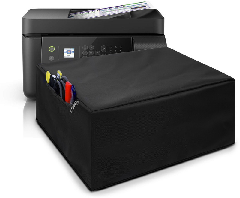 Alifiya Dust Proof Washable Printer Cover for Epson L5190 Wi-Fi All-in-One Ink Tank - Black Printer Cover