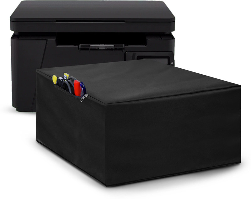 Alifiya Washable Nylon Printer Cover for LaserJet Pro MFP M126nw (Black) Printer Cover
