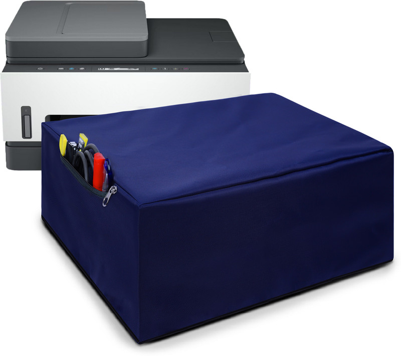 Alifiya Nylon Printer Cover For HP 750 Multi Function InkJet Printer - Blue Printer Cover