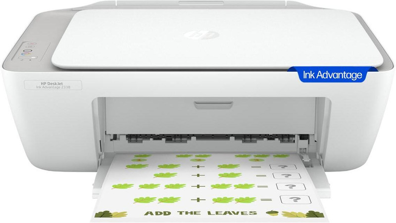 HP DeskJet Ink Advantage 2338 Multi-function Color Inkjet Printer for Print/Scan/Copy, Ideal for Home(Ink Cartridge, 1 Ink Bottle Included)