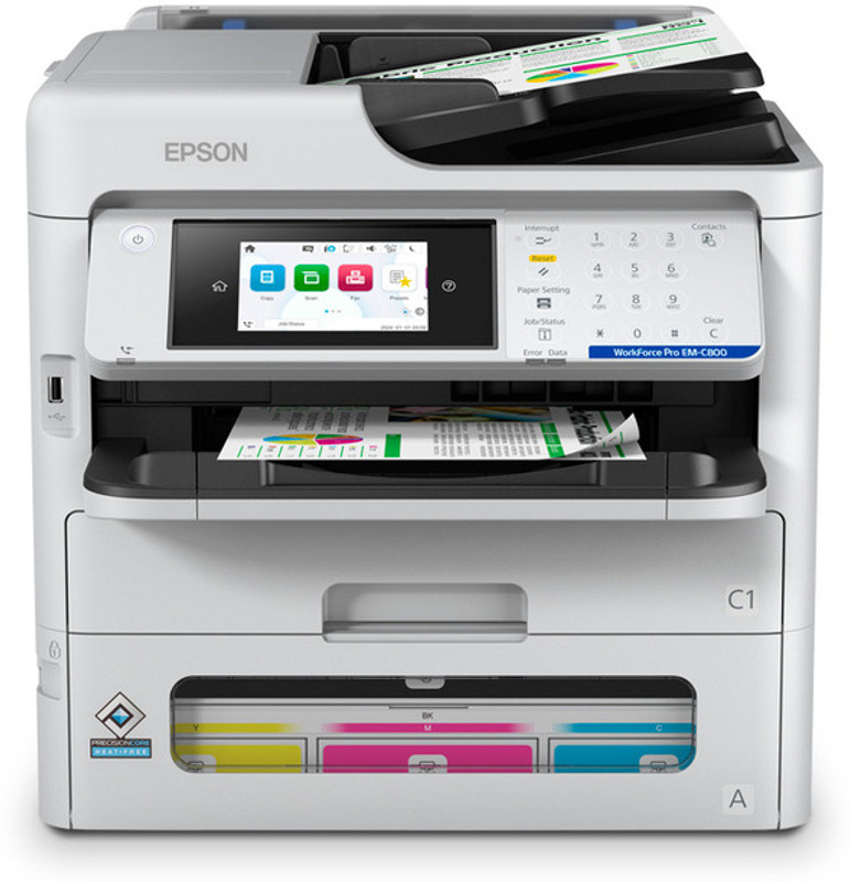 Epson WorkForce Pro WF-M5899 A4 Monochrome Multi Function Printer Multi-function WiFi Monochrome Inkjet Printer(Ink Bottle)